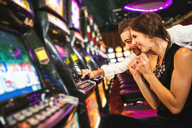Playtech slot game interface showing reels and bet controls